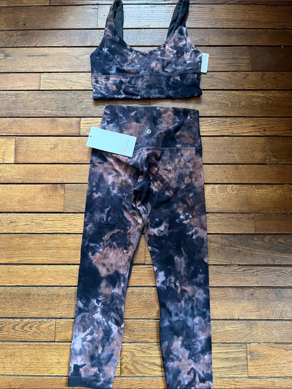 Lululemon Halloween Tie Die Matching Align Set Size 4 & Size 6 NWT